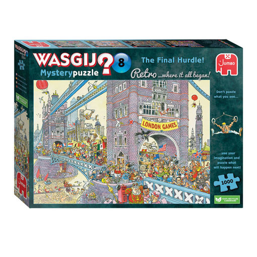 Picture of Puzzle Wasgij Retro Mystery 8 Last Hurdle 1000 Pieces